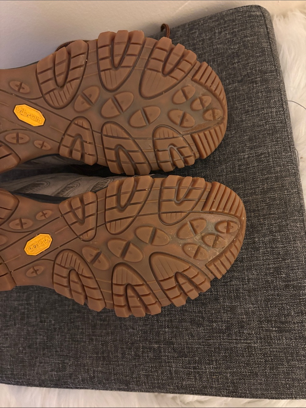 Men’s Merrell Moab 3 Walnut and Black Trail Hiking Shoes - Picture 9 of 9